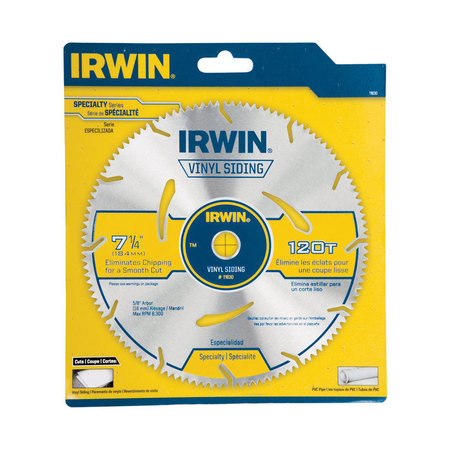 IRWIN CIRC SWBLD 120T 7-1/4"" 11830